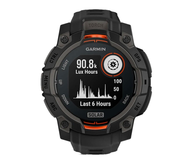 Garmin Instinct 3 Solar 45mm Black - 1516745 - zdjęcie 2